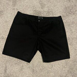 ASOS Black Cotton Shorts. Sz 42